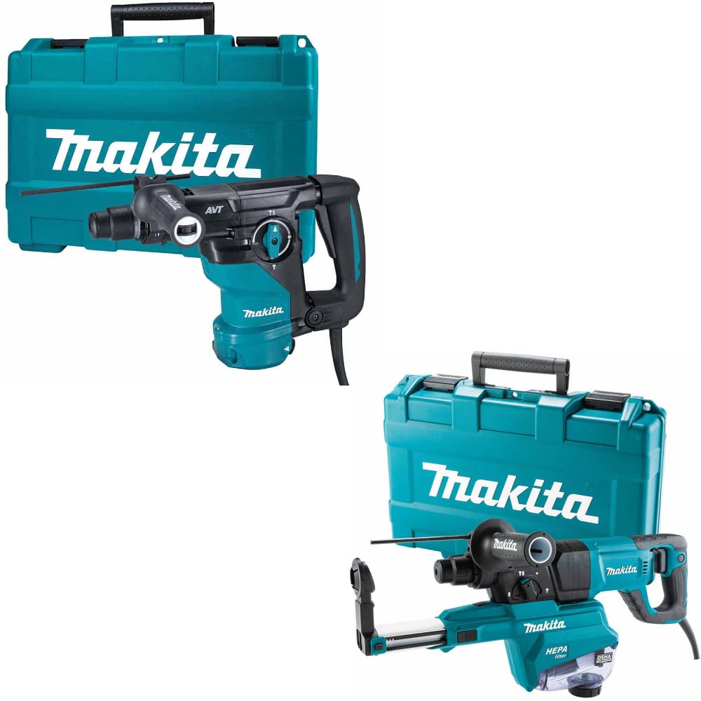 Makita HR3011FCK 1-3/16'' AVT® Rotary Hammer W/ FREE HR2663 1" Rotary Hammer