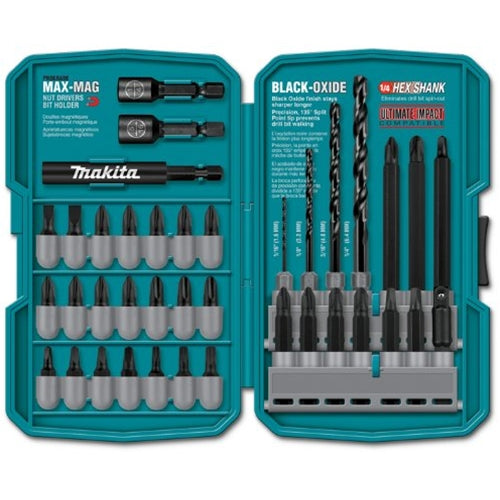 Makita T-01373 38 Piece Impact Drill-Driver Bit Set