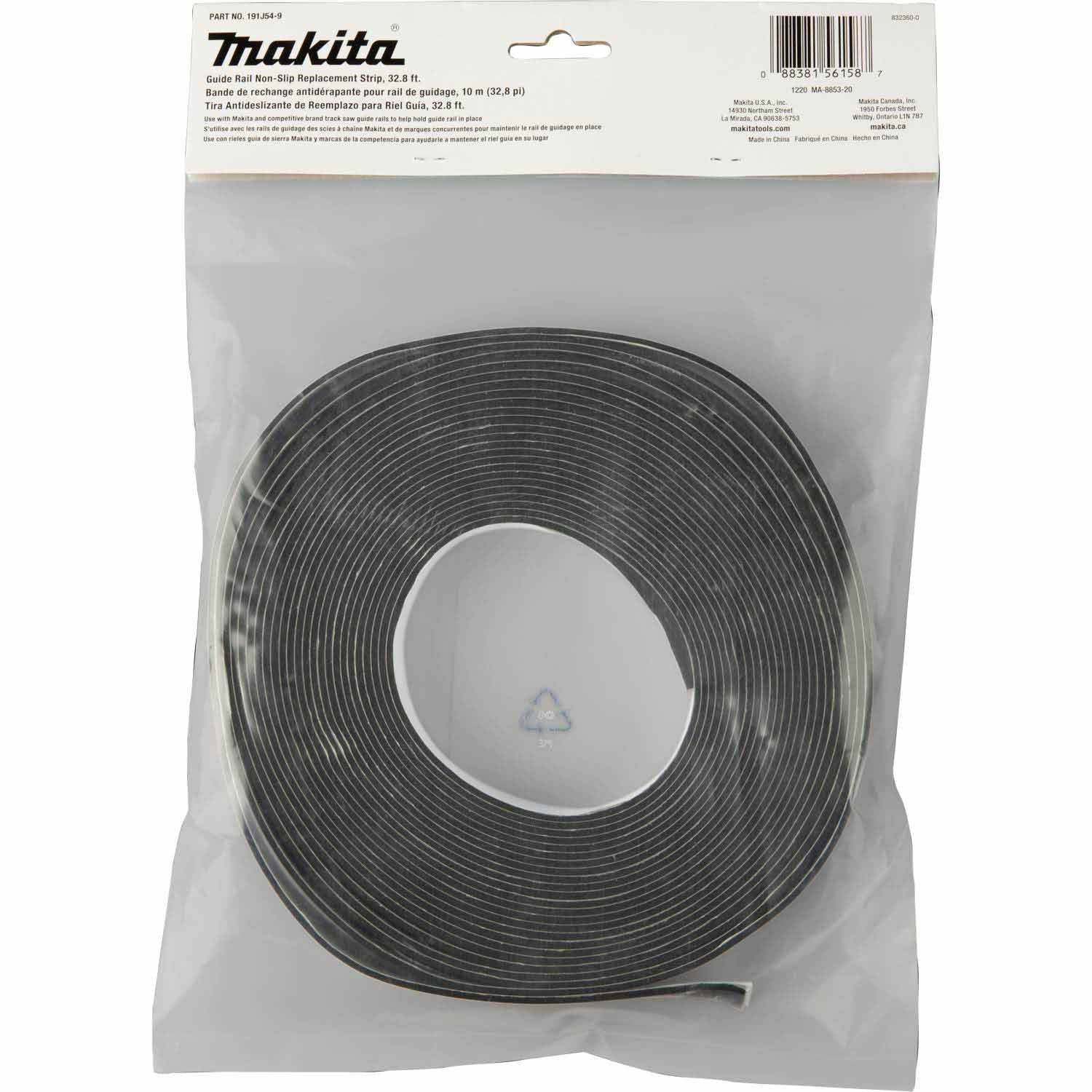 Makita 191J54-9 Guide Rail Non-Slip Replacement Strip, 32.8 ft. - 2