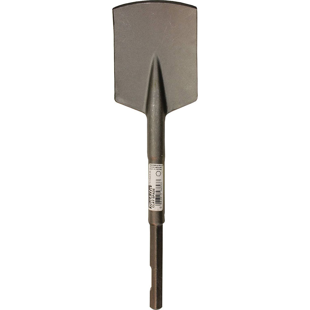 Makita 751623-A 4?1/2" x 17" Clay Spade, 3/4" Hex