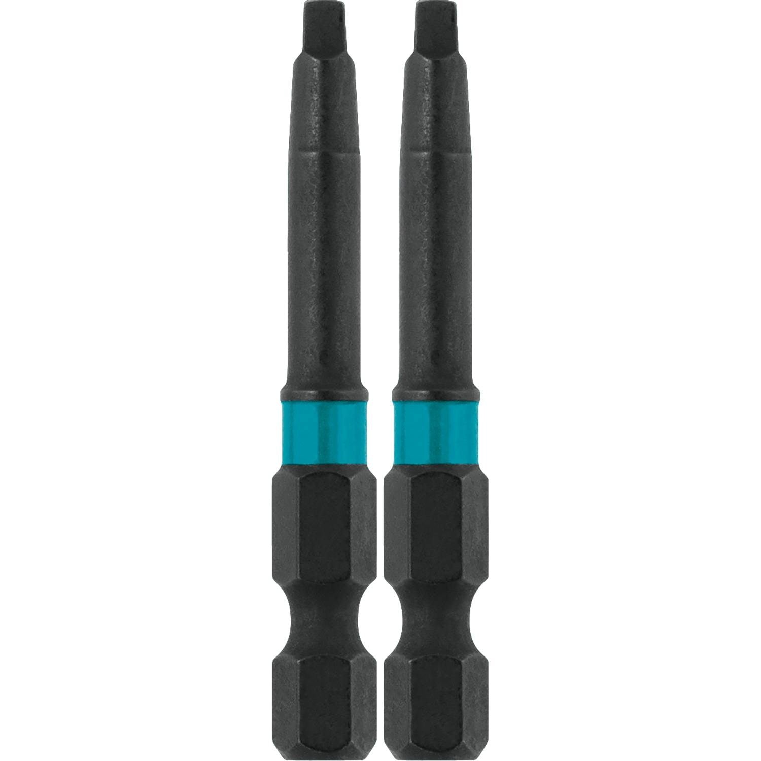 Makita A-96702 ImpactX  #2 Square Recess 2" Power Bit, 2/pk