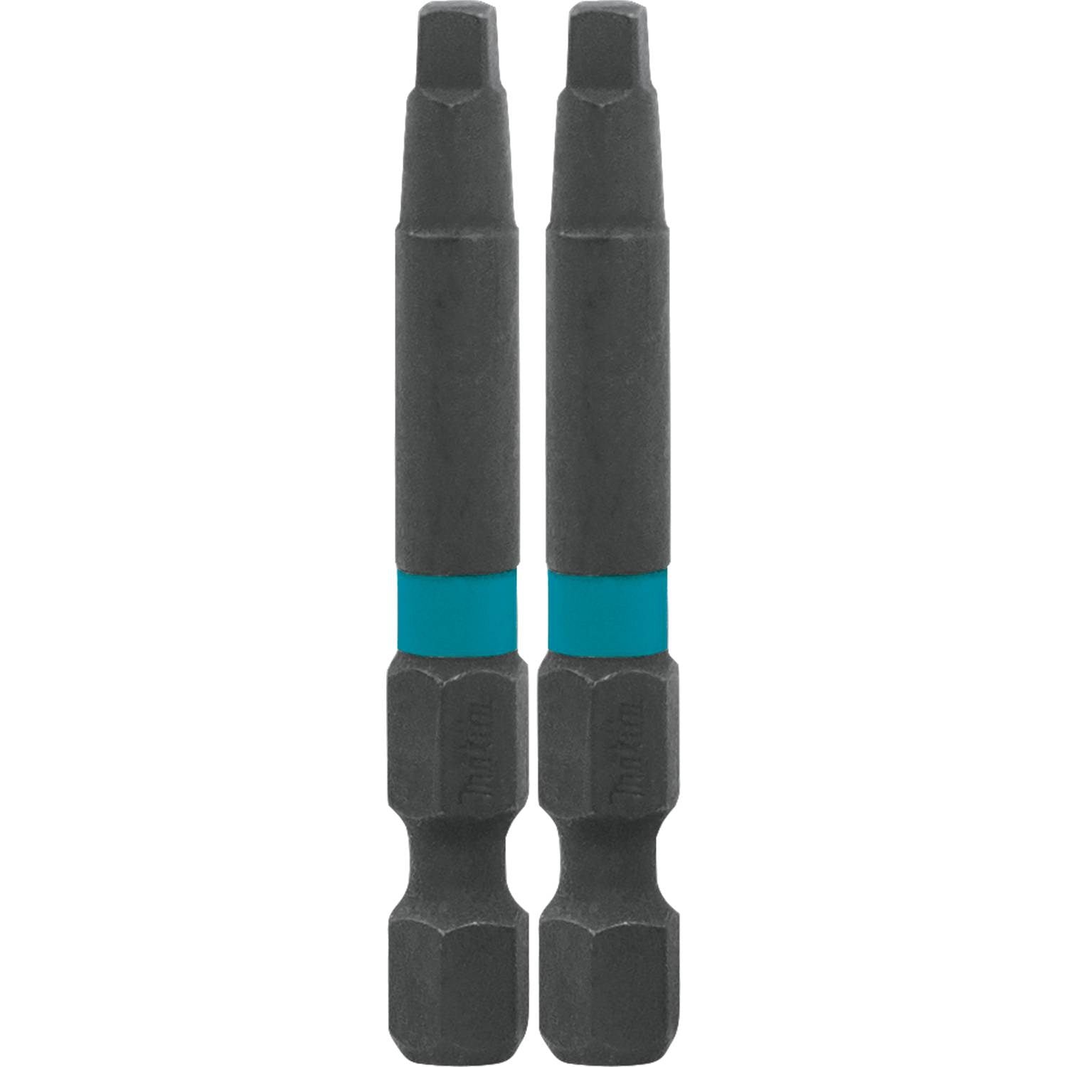 Makita A-96718 ImpactX  #3 Square Recess 2" Power Bit, 2/pk