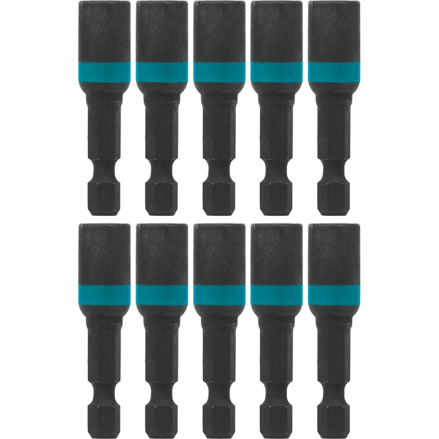 Makita A-97106 ImpactX  1/4" x 1-3/4" Magnetic Nut Driver, 10/pk, Bulk