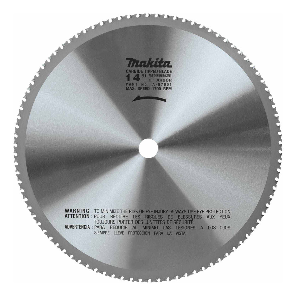 Makita A-97601 14" 90T C.T. Metal Cutting Blade, Ferrous Metal