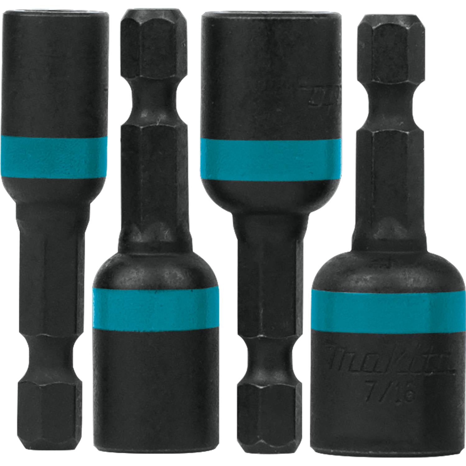 Makita A-97639 ImpactX  4 Pc. 1-3/4" Magnetic Nut Driver Set