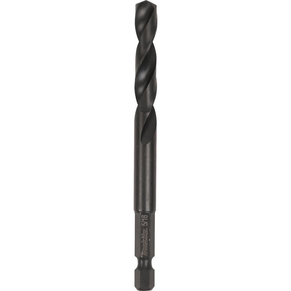 Makita A-97829 5/16" Black Oxide Drill Bit, 1/4" Hex Shank