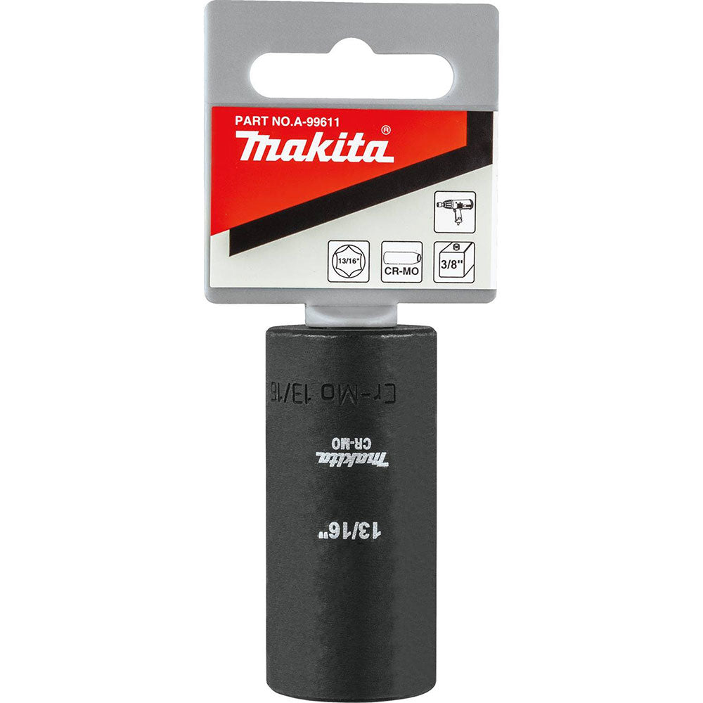 Makita A-99611 13/16" Deep Well Impact Socket, 3/8" Drive - 2