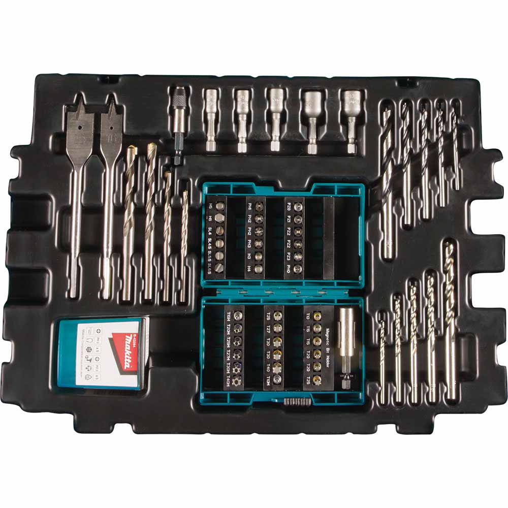 Makita B-49638 69 Pc. Metric Drill and Screw Bit Set