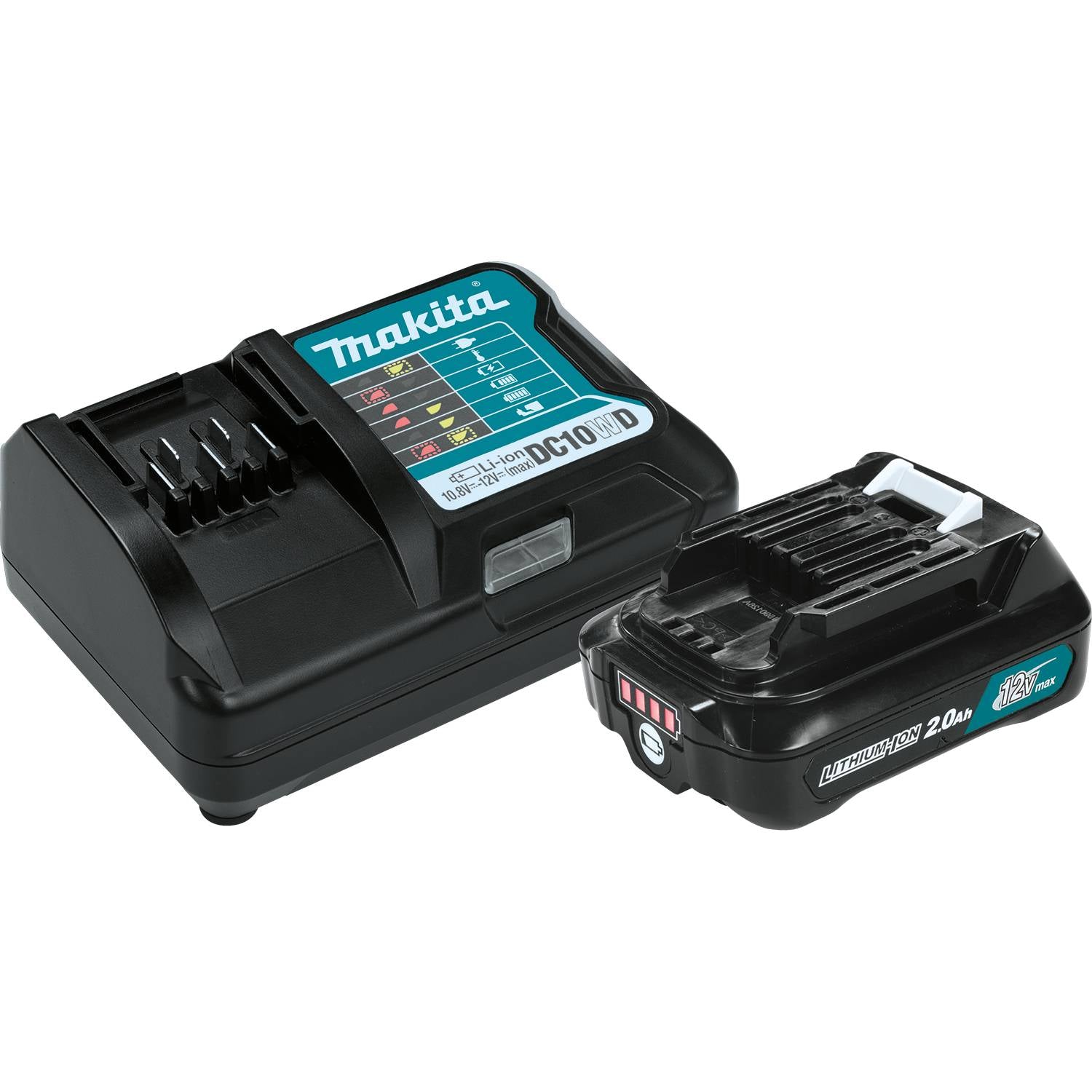 Makita BL1021BDC1 12V max CXT Starter Pack