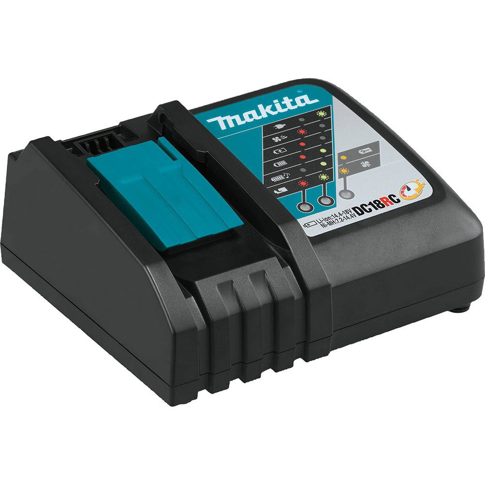 Makita DC18RC 18V LXT® Lithium-Ion Rapid Optimum Charger - 2