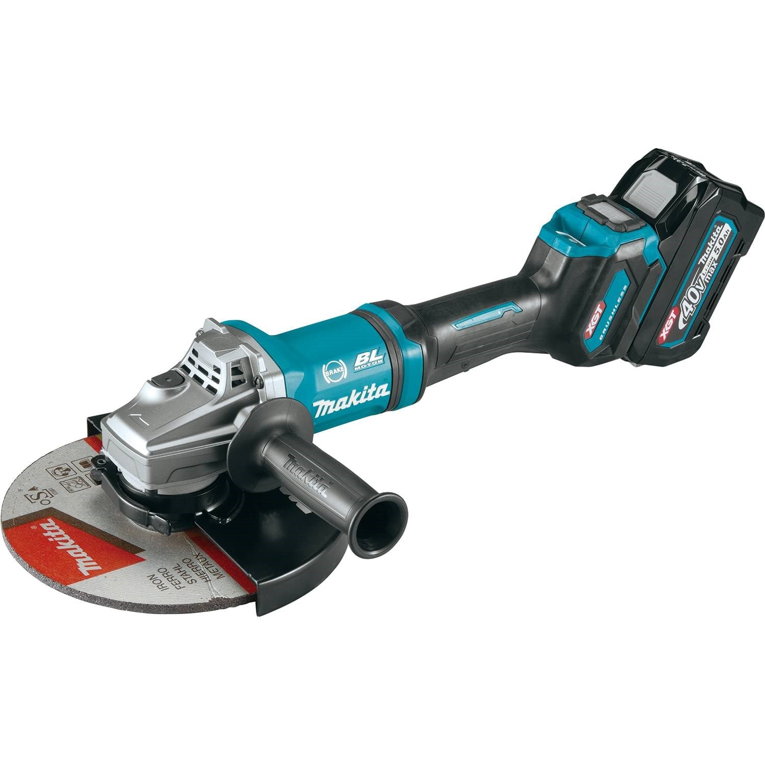 Makita GAG10M1 40V max XGT® 7" / 9" Paddle Switch Angle Grinder Kit - 2