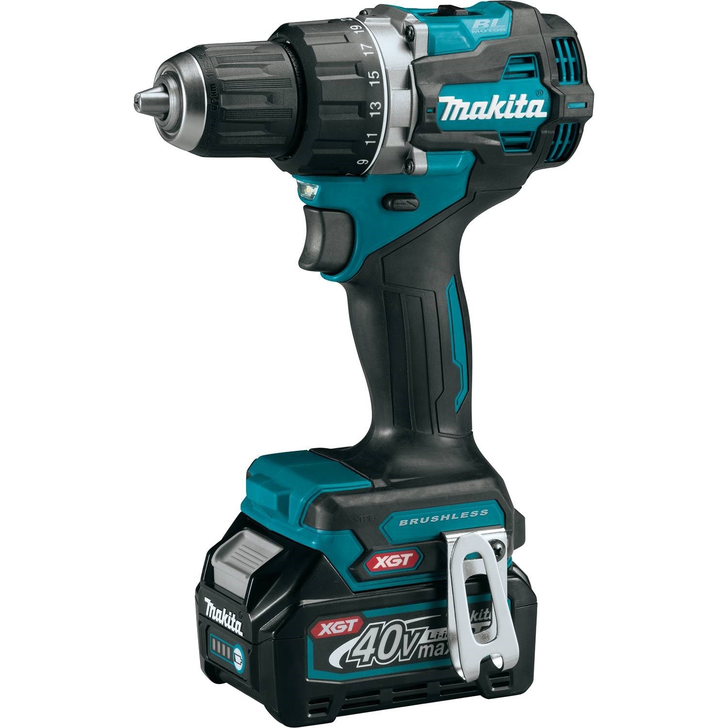 Makita GFD02D 40V max XGT® Compact 1/2" Driver-Drill Kit (2.5Ah) - 2