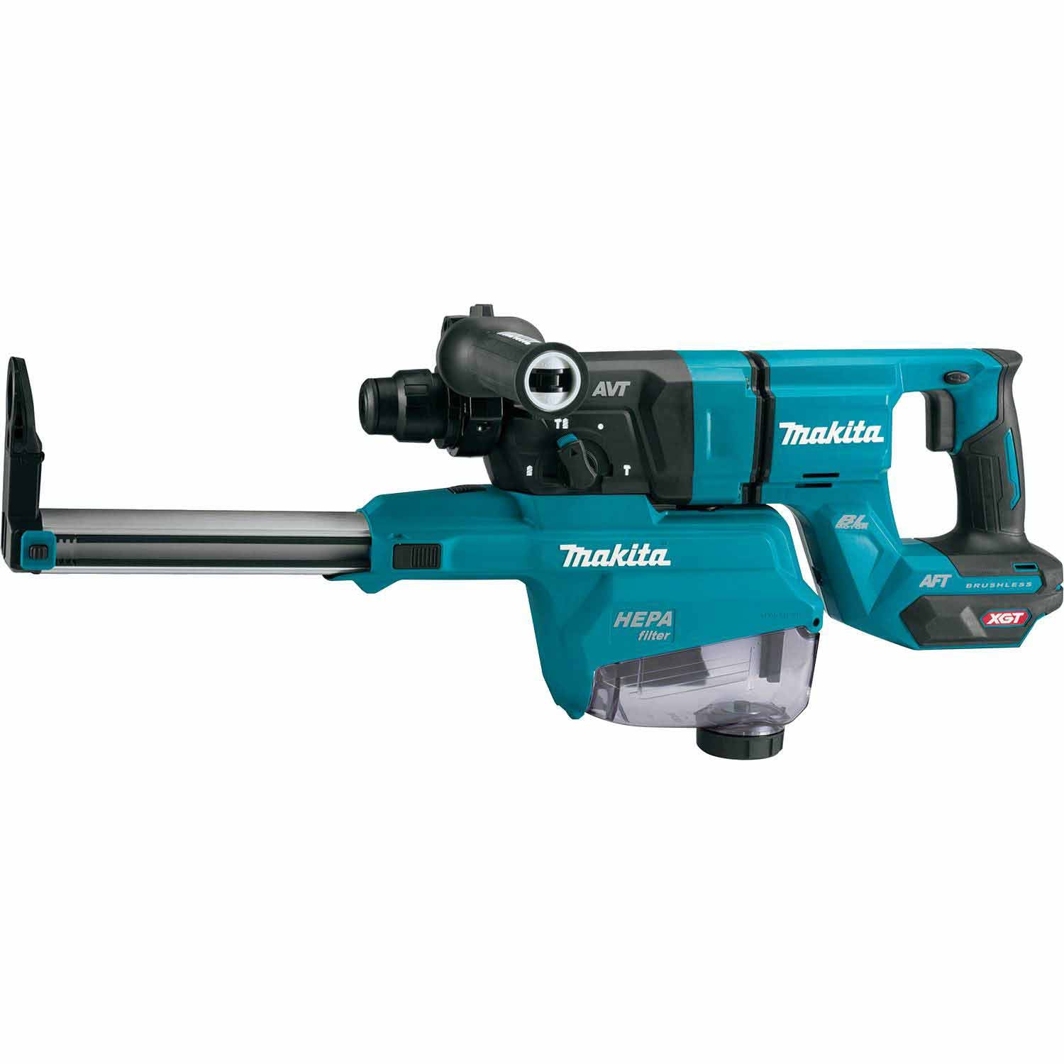 Makita GRH07ZW 40V max XGT Rotary Hammer (D-Handle) w/ Dust Extractor