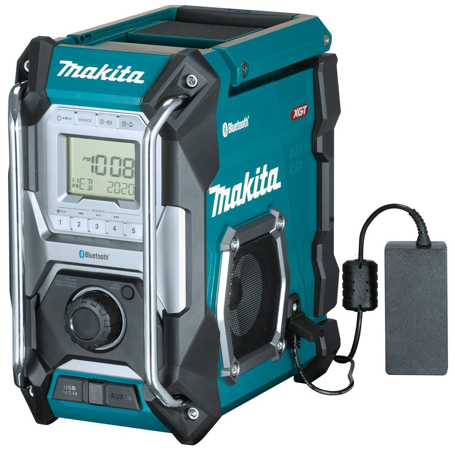 Makita GRM02 40V max XGT® Bluetooth® Job Site Radio, Tool Only - 2