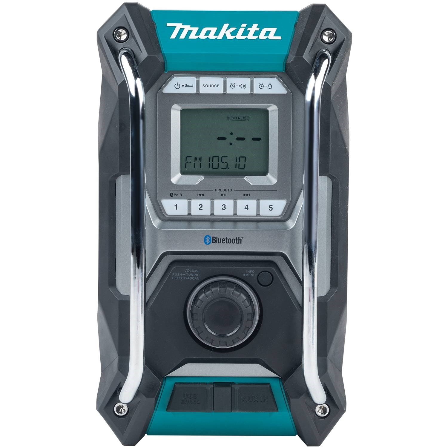 Makita GRM02 40V max XGT® Bluetooth® Job Site Radio, Tool Only - 4