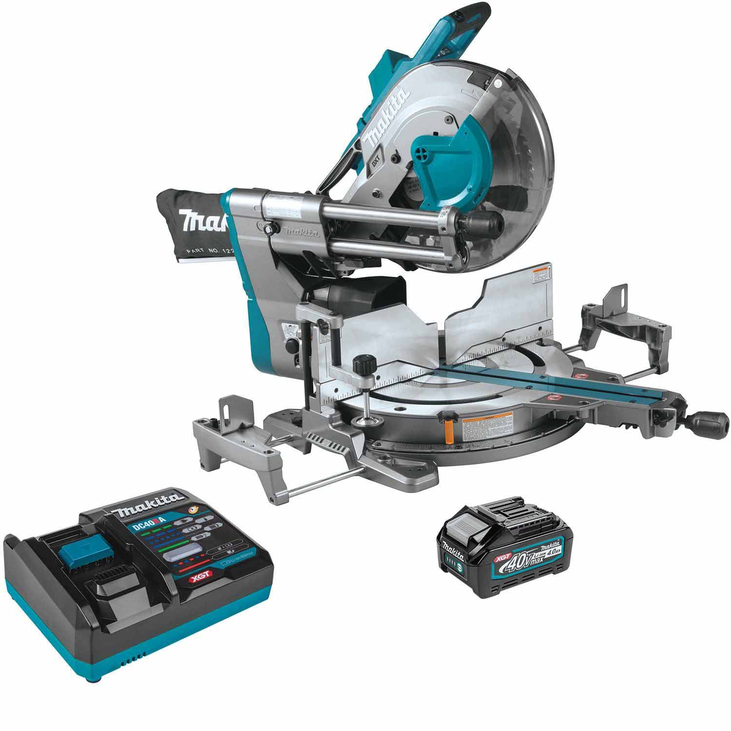 Makita GSL04M1 40V max XGT 12" Sliding Compound Miter Saw Kit (4.0Ah)