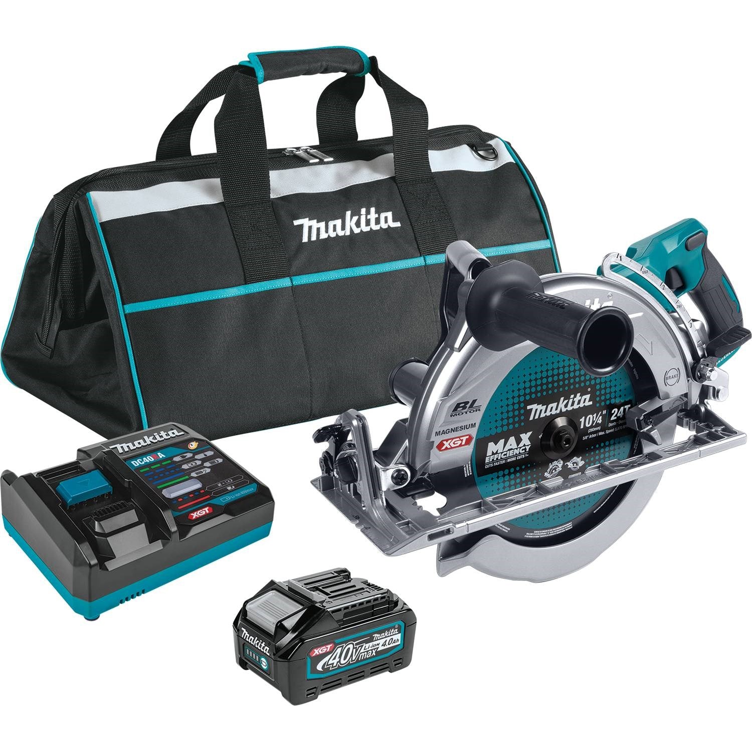 Makita GSR02M1 40V max XGT® Rear Handle 10-1/4"Saw Kit