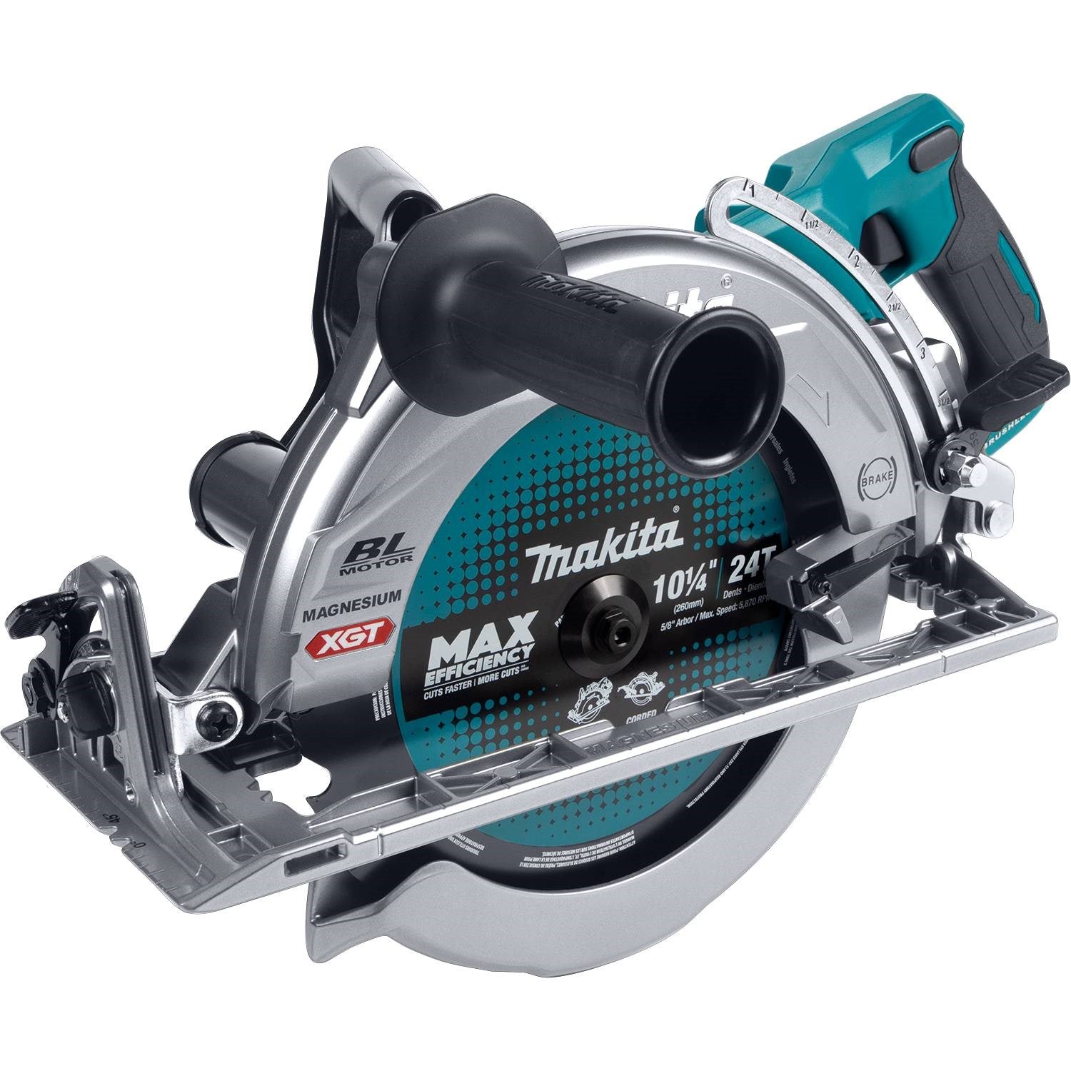 Makita GSR02M1 40V max XGT® Rear Handle 10-1/4"Saw Kit - 2