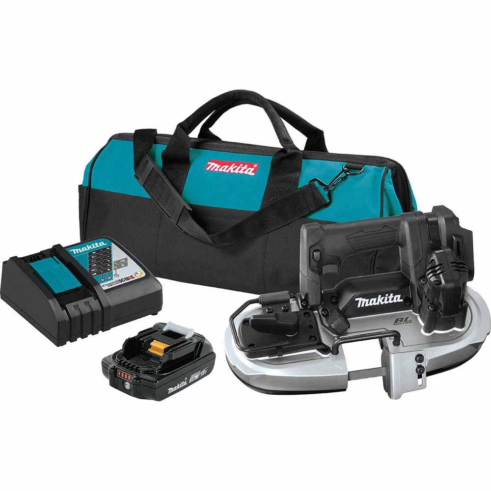 Makita XBP05R1B 18V LXT Band Saw Kit (2.0Ah)