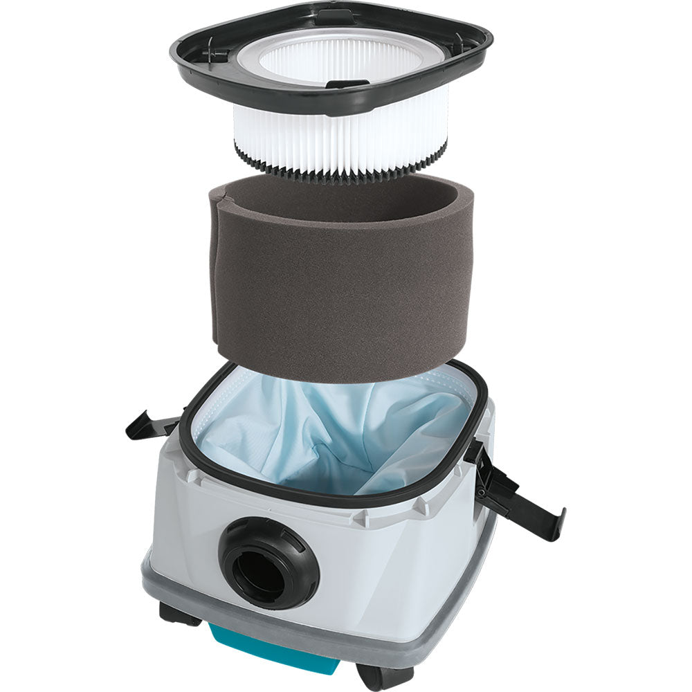 Makita XCV08Z 18V X2 LXT Dry Dust Extractor/Vacuum, AWS™ (Tool Only) - 4