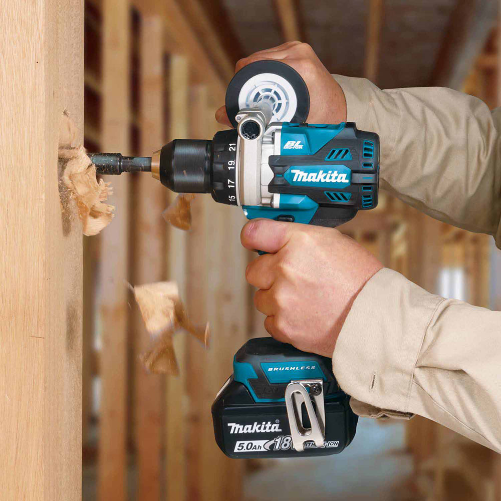 Makita XFD14T 18V LXT® Lithium-Ion 1/2" Driver-Drill Kit (5.0Ah) - 10