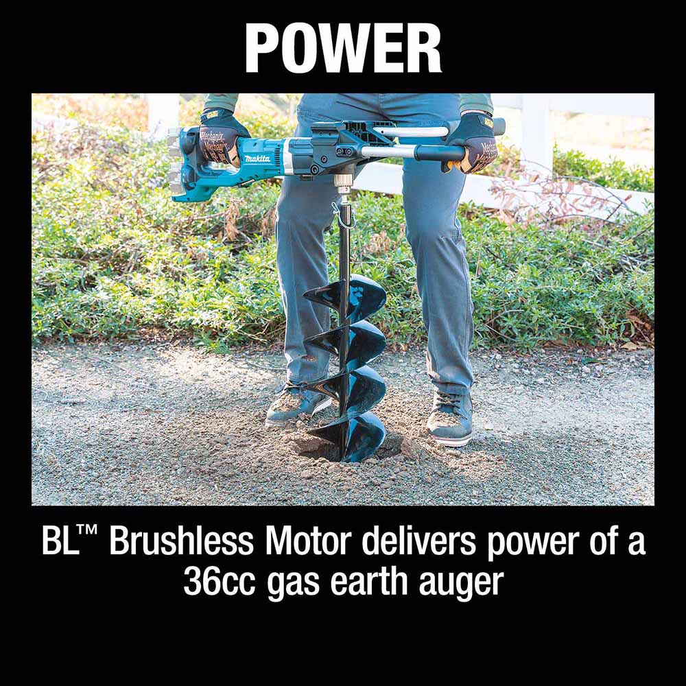 Makita XGD01Z 18V X2 (36V) LXT® Lithium-Ion Brushless Cordless Earth Auger (Tool Only) - 8