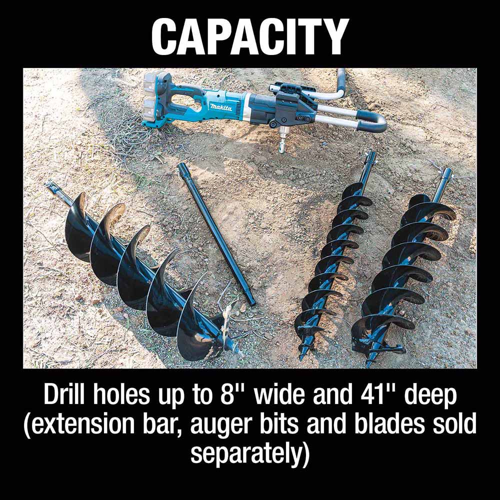 Makita XGD01Z 18V X2 (36V) LXT® Lithium-Ion Brushless Cordless Earth Auger (Tool Only) - 10