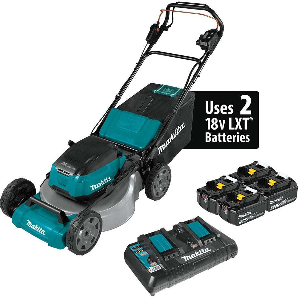 Makita XML08PT1 18V X2 (36V) LXT 21" Self Propelled Lawn Mower Kit - 2