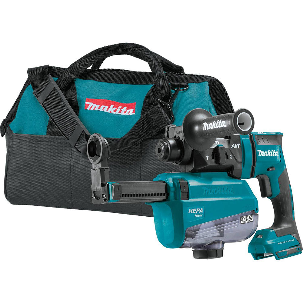 Makita XRH12ZW 18V LXT Lithium-Ion Brushless 11/16" AVT Rotary Hammer