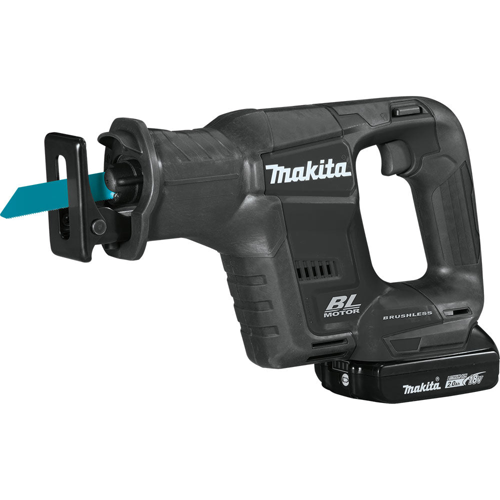 Makita XRJ07R1B 18V LXT Sub-Compact Recipro Saw Kit (2.0Ah) - 2