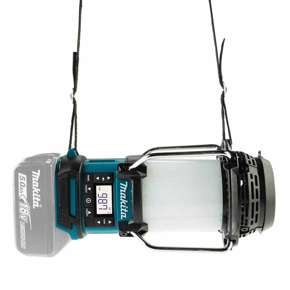 Makita XRM12 18V LXT Lithium-Ion Cordless Lantern with Radio, Tool Only - 2