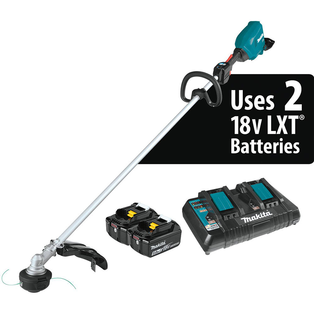 Makita XRU18PT 18V X2 (36V) LXT String Trimmer Kit (5.0Ah) - 2