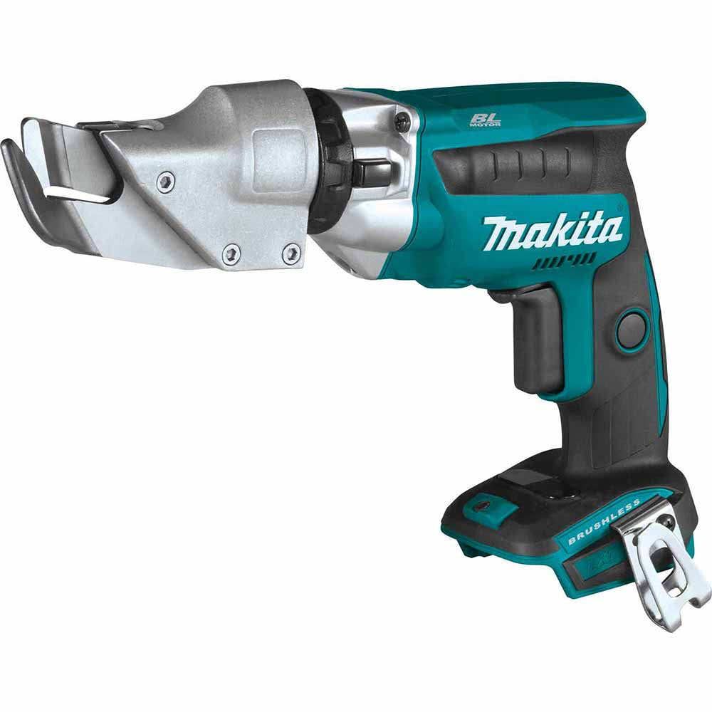 Makita XSJ04Z 18V LXT Lithium-Ion Brushless Cordless 18 Gauge Offset Shear (Tool Only)