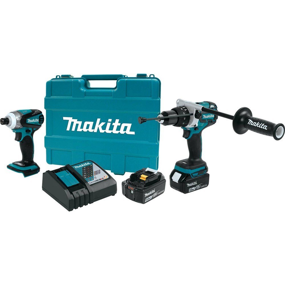 Makita XT252TB 18V LXT Lithium-Ion Brushless Cordless 2-Pc. Combo Kit