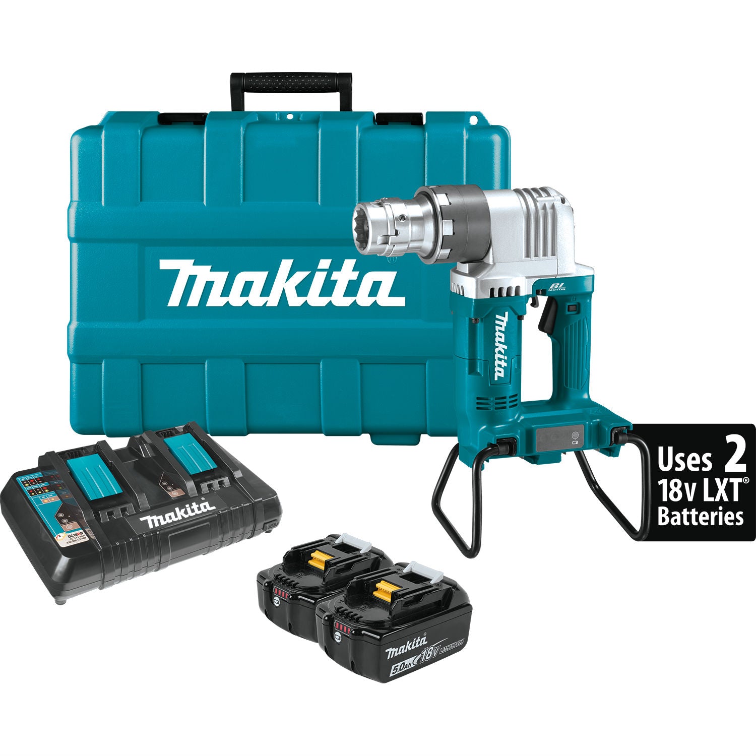 Makita XTW01PT 18V X2 LXT (36V) Brushless Cordless Shear Wrench Kit (5.0Ah)