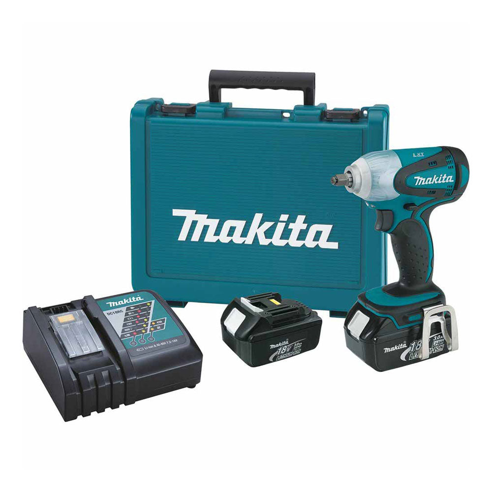 Makita XWT06 18V LXT Li-Ion Cordless 3/8" Impact Wrench Kit