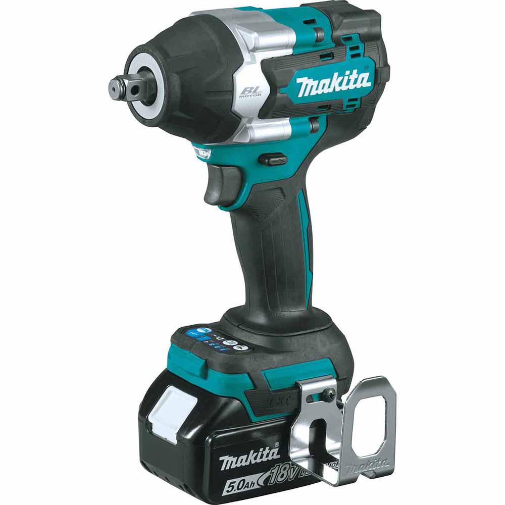 Makita XWT17T 18V LXTBrushless Cordless 4-Speed Mid-Torque 1/2" Sq. Drive Impact Wrench Kit - 3