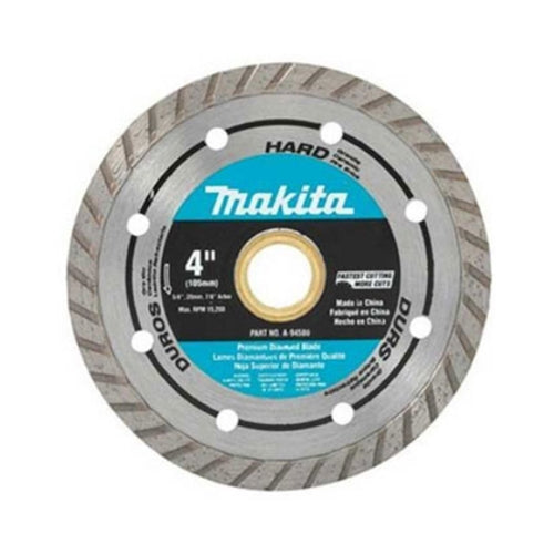 Makita A-94580 4" Diamond Blade Turbo Hard Material