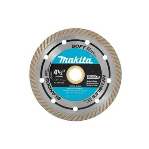 Makita A-94633 4-1/2" Diamond Blade Turbo Soft Material