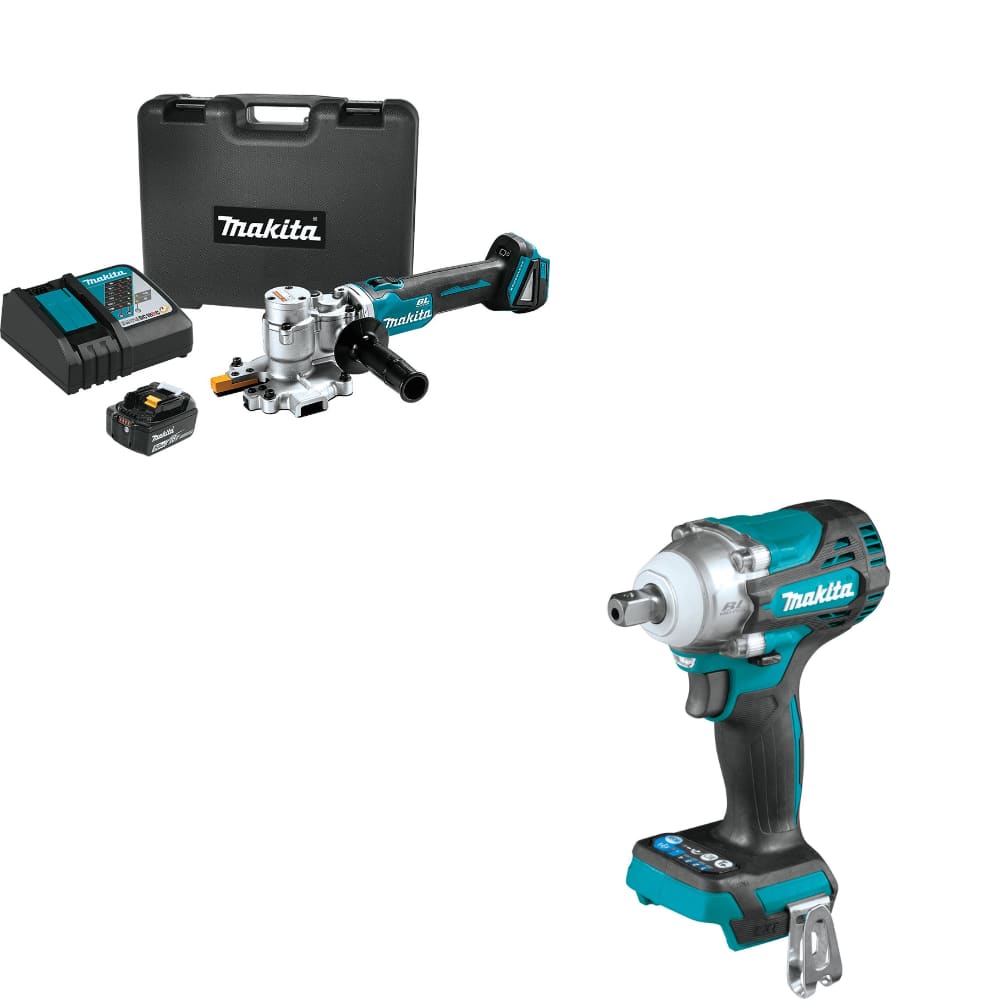 Makita XCS06T1 18V LXT Flush-Cutter Kit W/ FREE XWT15XVZ 18V LXT Impact Wrench