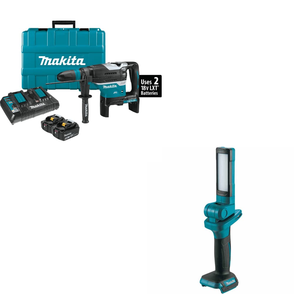 Makita XRH07PTUN 18V X2 LXT Rotary Hammer Kit W/ FREE DML816 18V LXT Flashlight